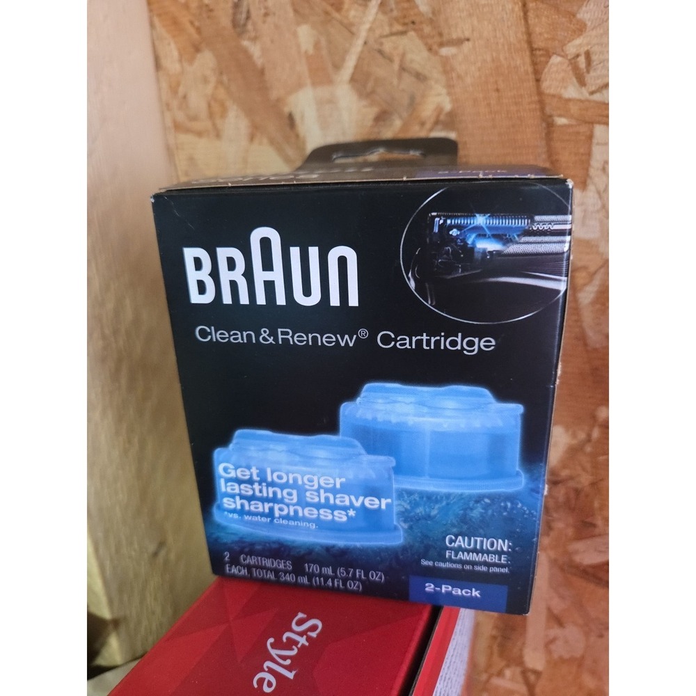 Braun Clean & Renew 2 Pack Refill Cartridges Lemon Fresh